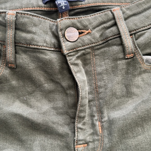 SANCTUARY DENIM Social Ankle Skinny Standard Rise Camo Print Green Sz. 28 / 6 - Picture 10 of 13